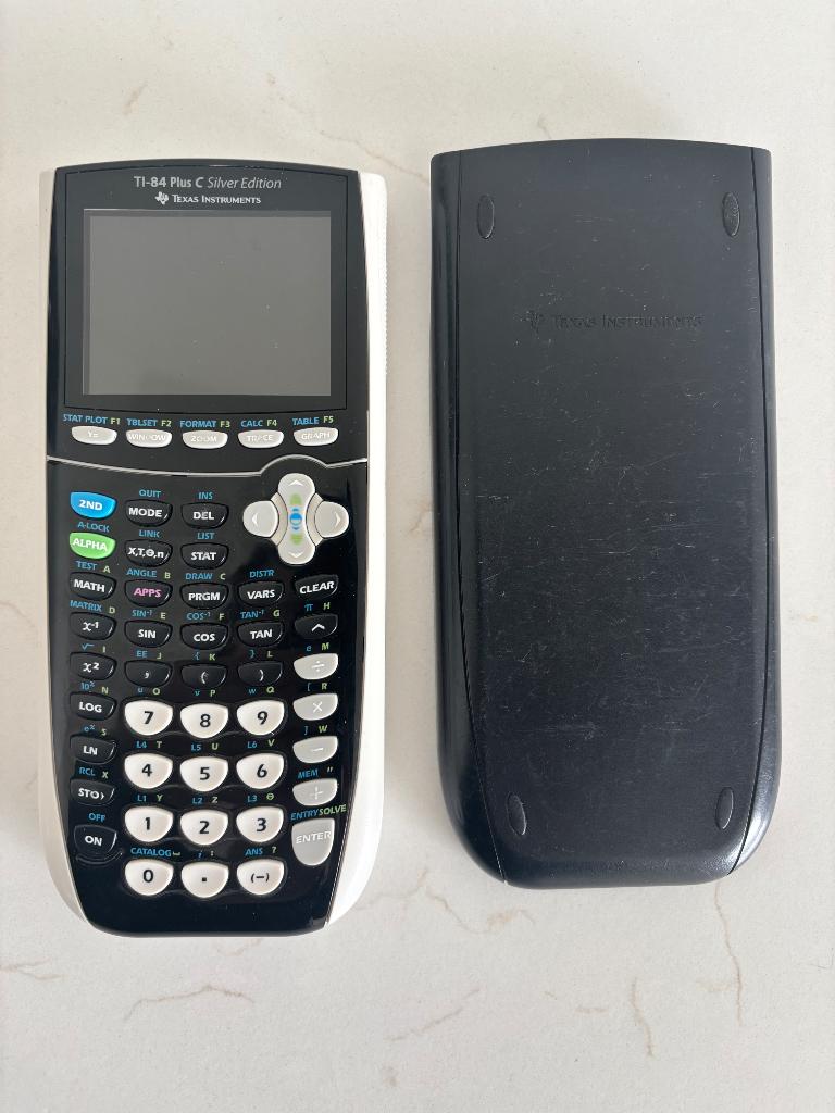 Rekenmachine TI-84 Plus C Silver Edition, Ophalen, Grafische rekenmachine, Nieuw
