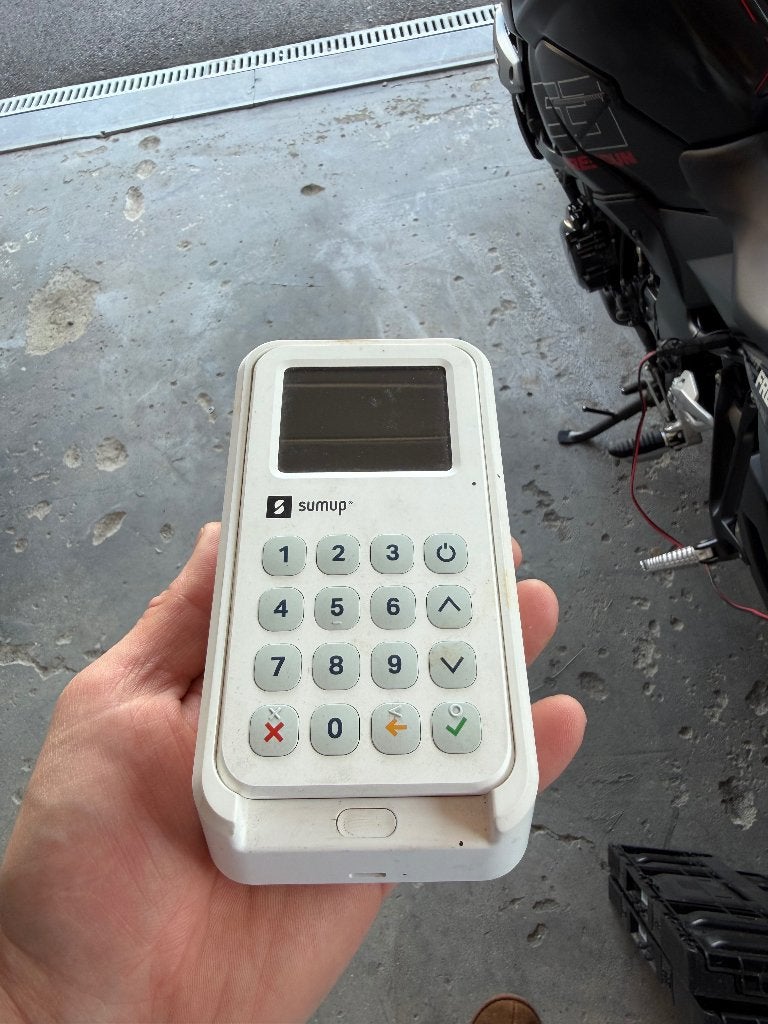 Sumup 3g, Zakelijke goederen, Ophalen