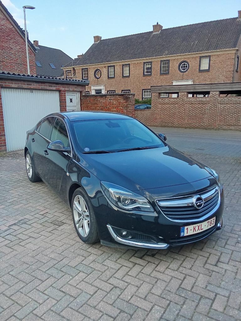 Opel insignia limousine, Auto's, Opel, Leder en Stof, Zwart, Bedrijf, Handgeschakeld