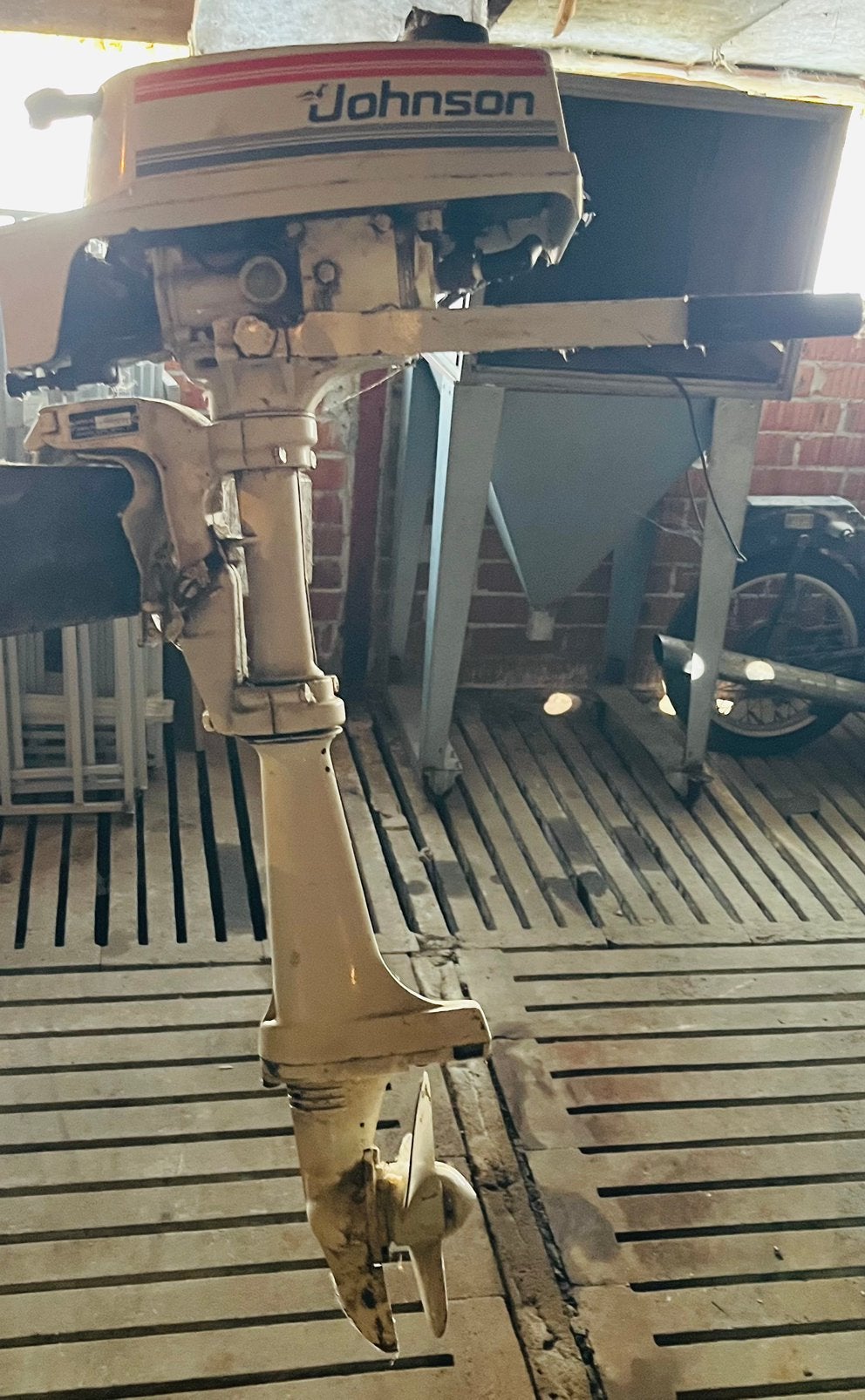 Johnson 2pk, Ophalen, Gebruikt, Motor en Techniek