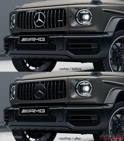 Mercedes G63 Amg Grille Facelift Dark W463 (18'-22") origi, Enlèvement ou Envoi, Utilisé