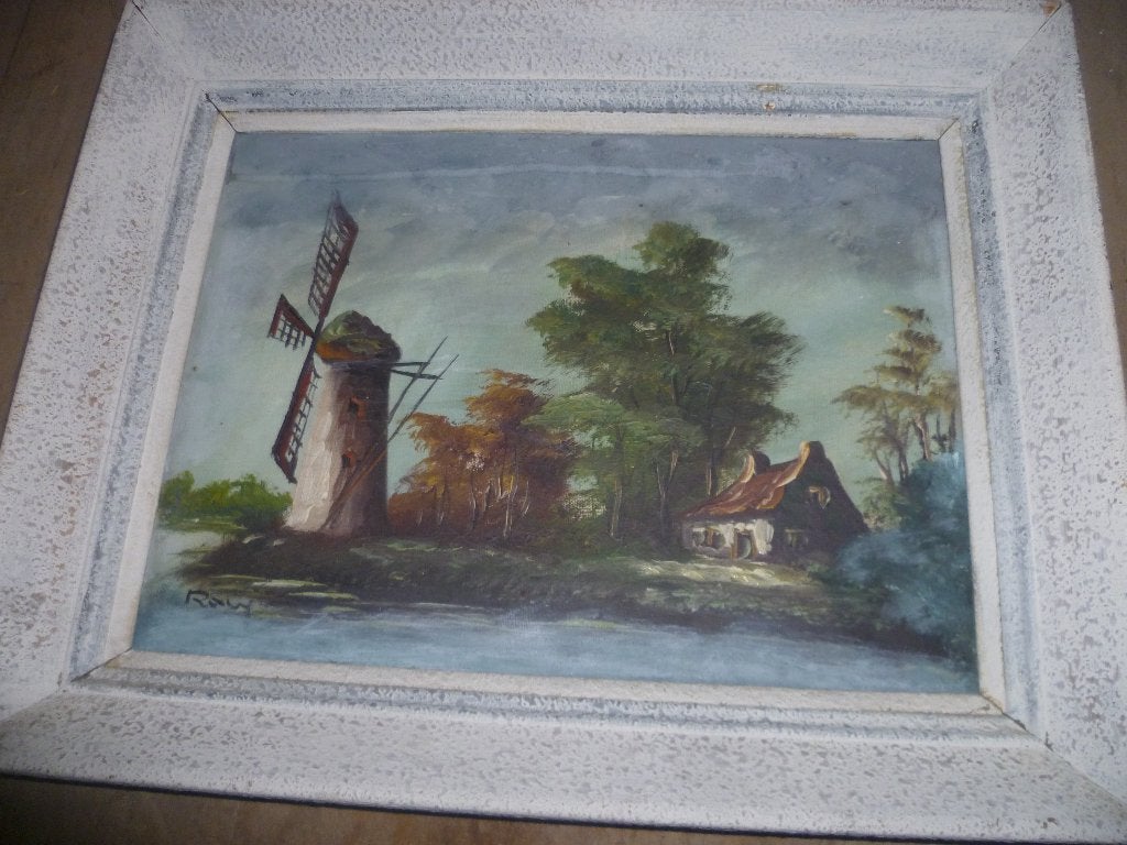 SCHILDERIJ OP DOEK, Antiek en Kunst, Ophalen