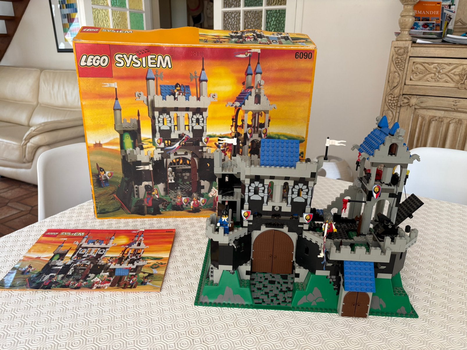 Lego System vintage 6090 - Chateau Fort, Enfants & Bébés, Jouets | Duplo & Lego, Enlèvement ou Envoi, Comme neuf, Complet, Lego