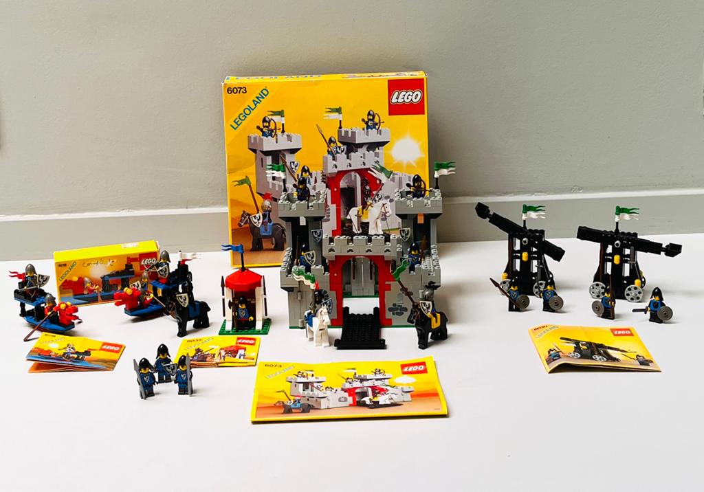 LEGO Black Falcons collectie - 6073 - 6030 - 6035 - 6018, Compleet, Lego, Ophalen of Verzenden, Zo goed als nieuw