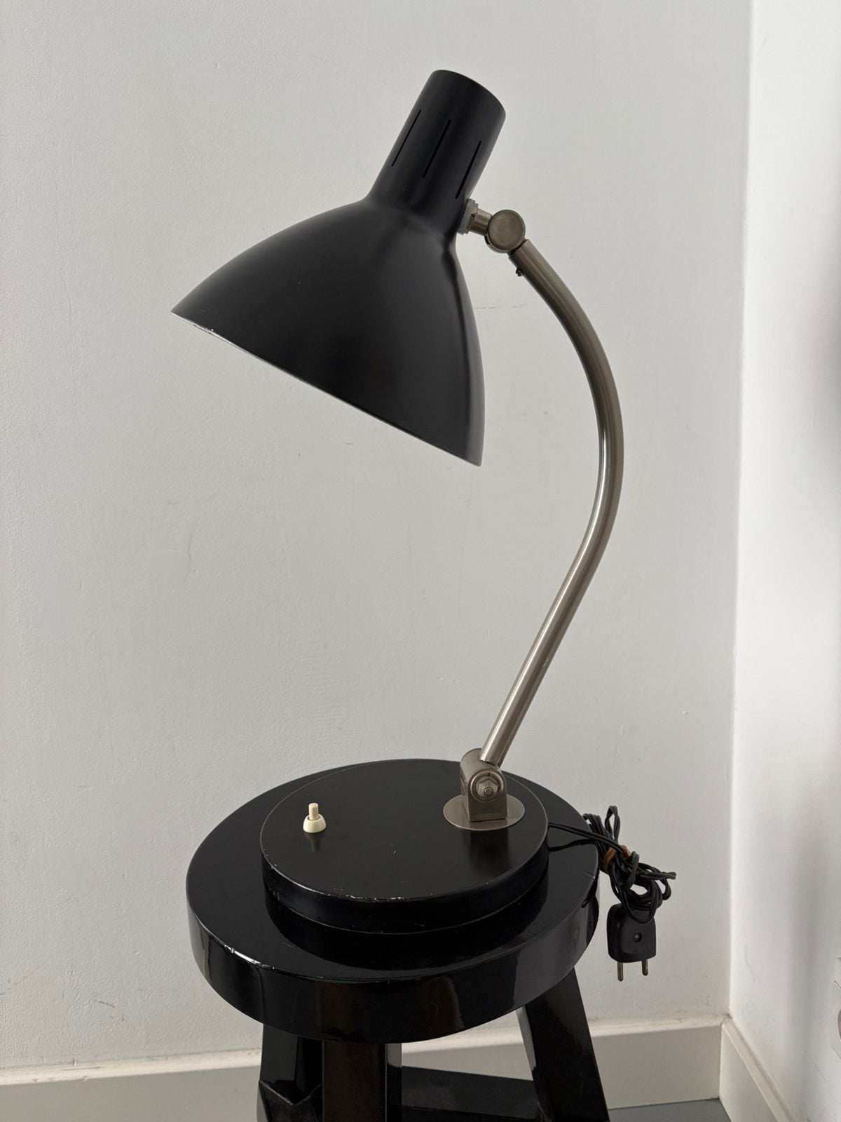 Vintage jaren ‘60 Hala Zeist bureaulamp, Ophalen of Verzenden, Gebruikt, E27 (groot)