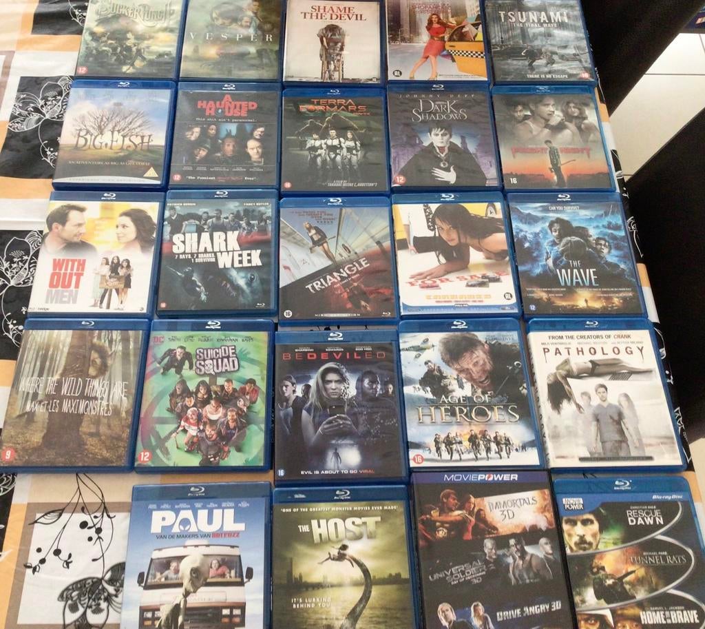 Blu-ray Dvd,s, Ophalen, Gebruikt