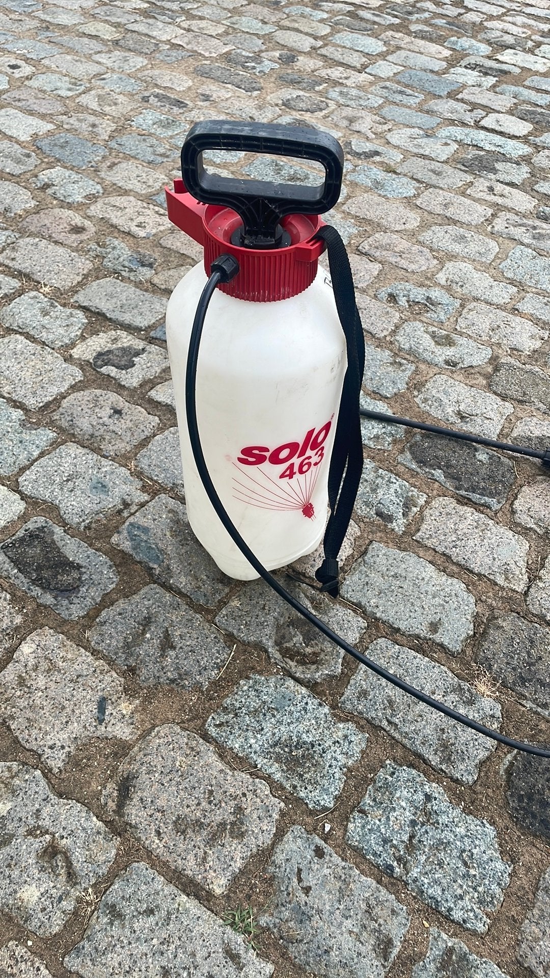 Solo sproeier, Enlèvement
