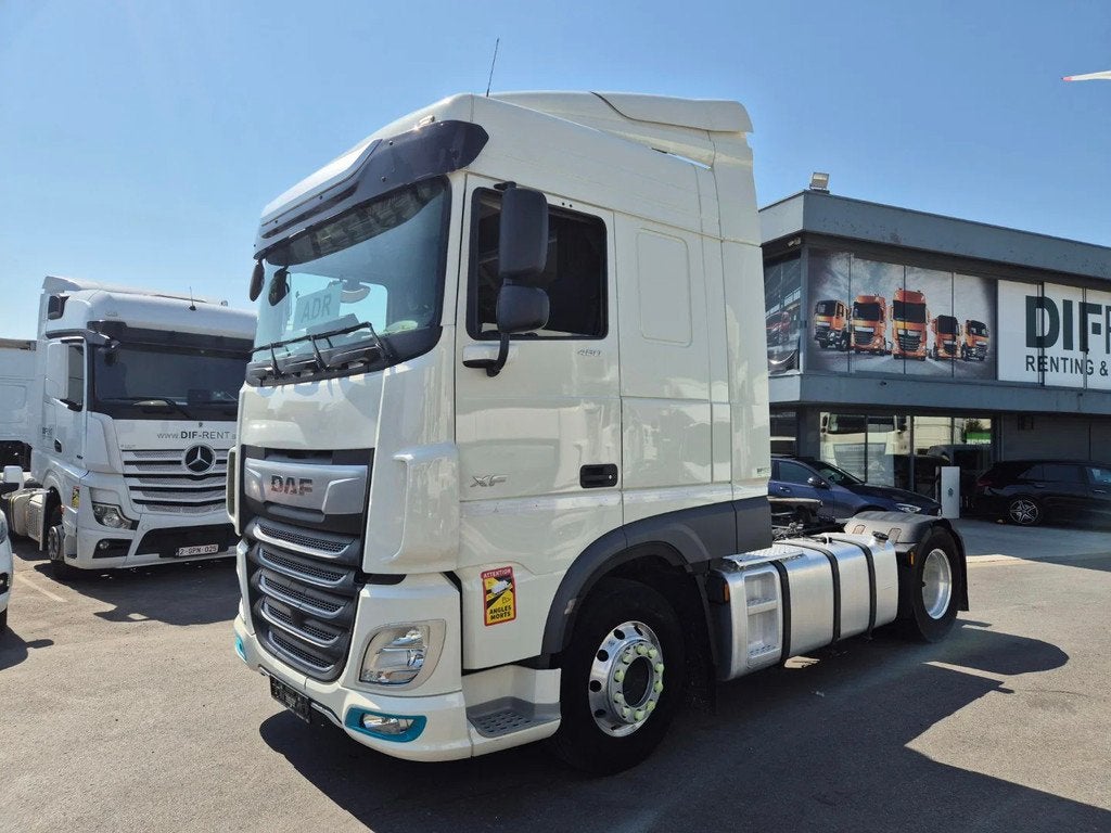 DAF XF 480 FT SPACE CAB ADR ZF INTARDER (bj 2022), Auto's, Automaat, Achterwielaandrijving, Euro 6, Wit
