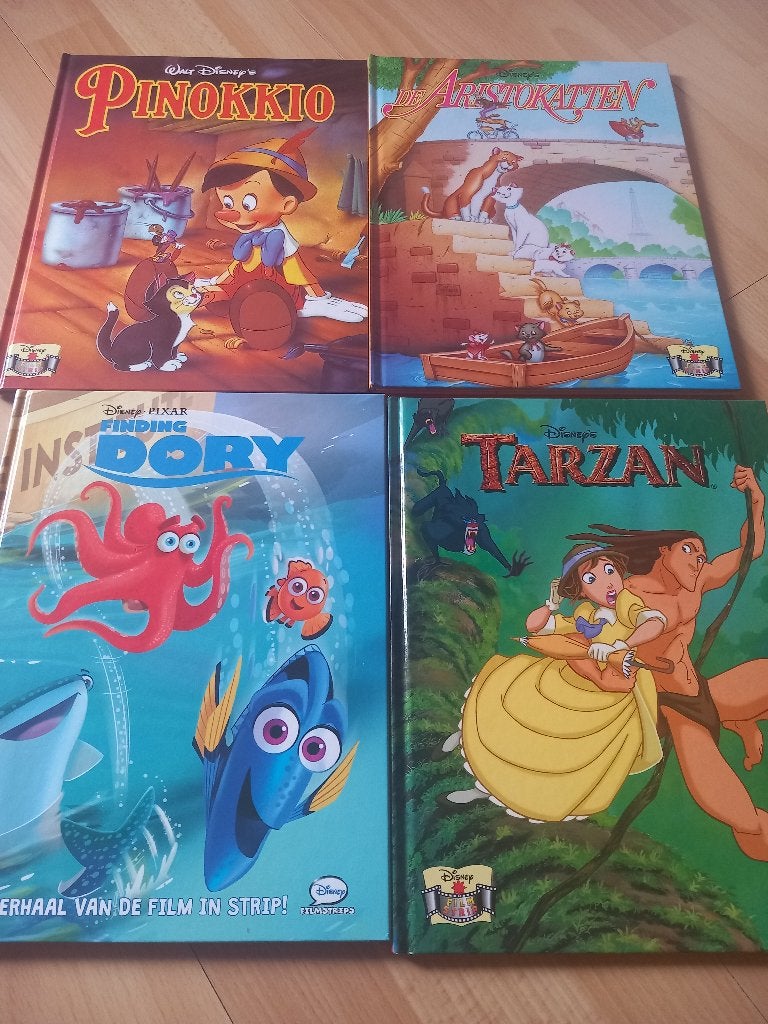 Disney strips, Boeken, Ophalen