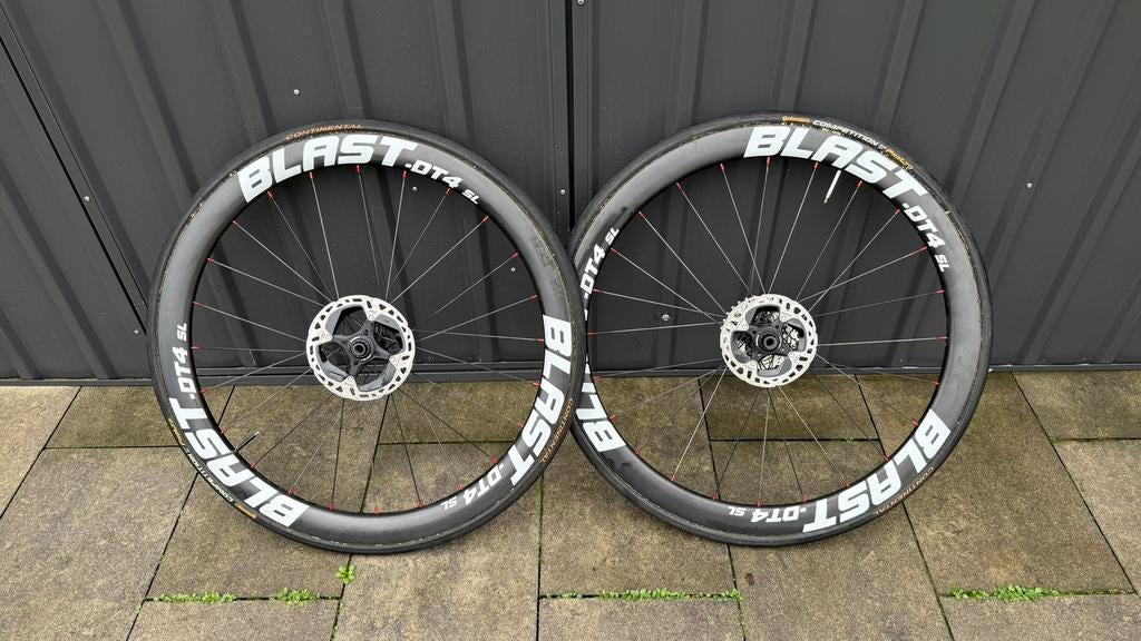 Carbon set wielen wielrennen, Fietsen en Brommers, Fietsen | Racefietsen, Ophalen of Verzenden, Zo goed als nieuw, Carbon