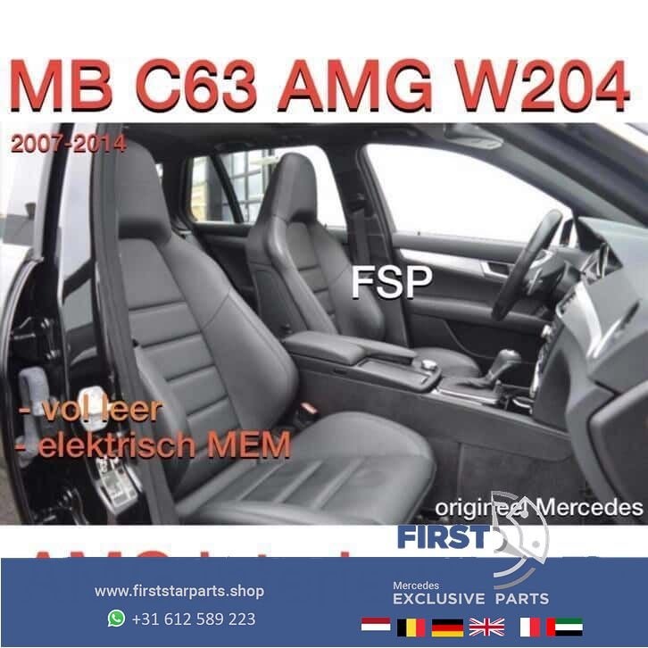W204 C63 AMG Tellerklok Mercedes C Klasse 63 kombiinstrument, Utilisé, -, -, Enlèvement ou Envoi
