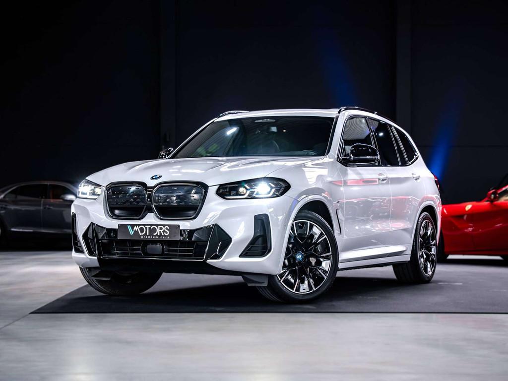 BMW iX3 iX3 80 kWh - M-pack - Trekhaak - H&K - ACC - Pano -, Autos, BMW, Cuir, Achat, 453 km, Entreprise