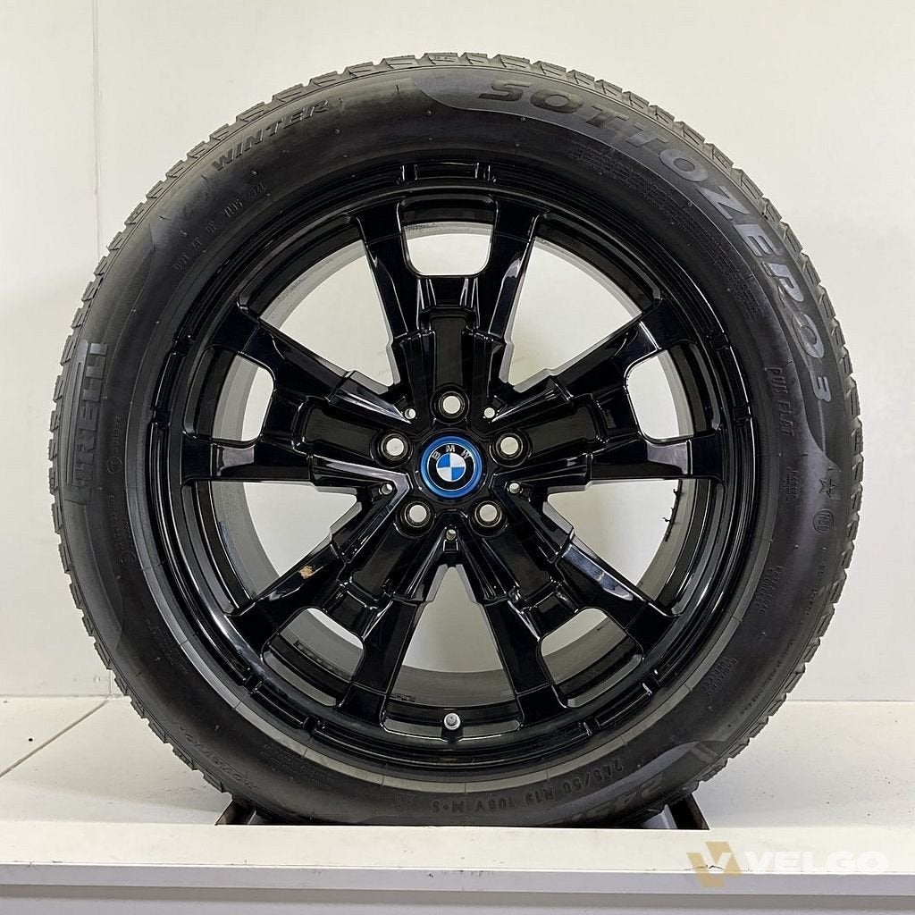 BMW IX3 G08 SET VELGEN + WINTERBANDEN 19 INCH ORIG. 842 *, Auto-onderdelen, 19 inch, -, -, Banden en Velgen