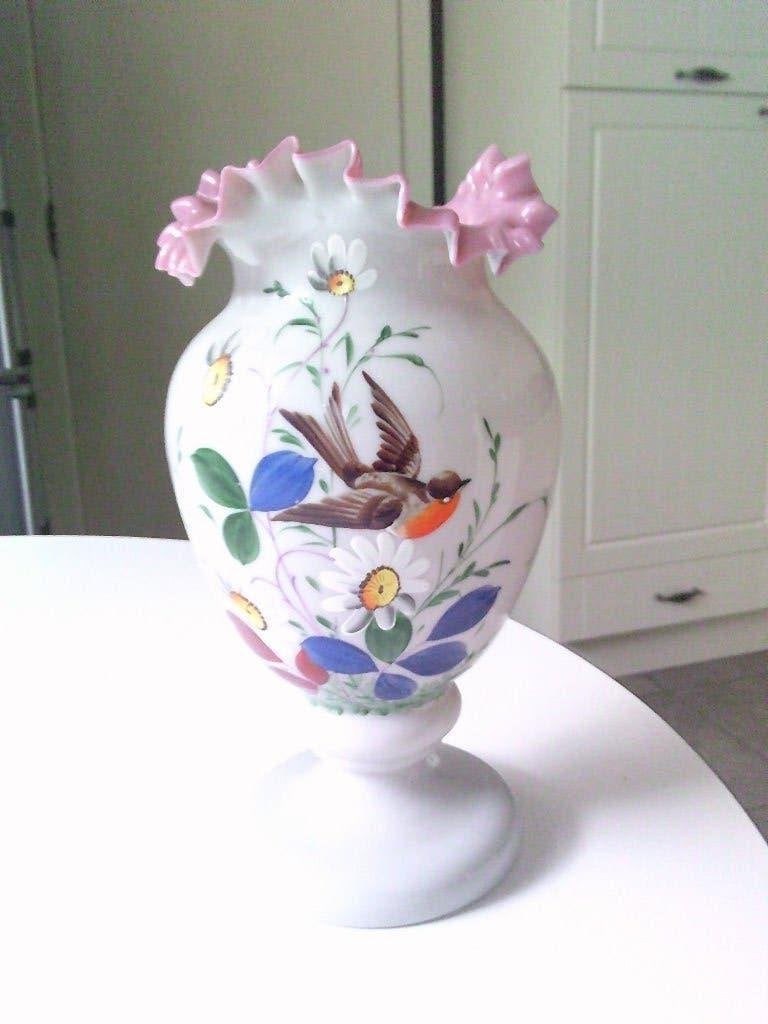 art deco opaline vaas, Enlèvement