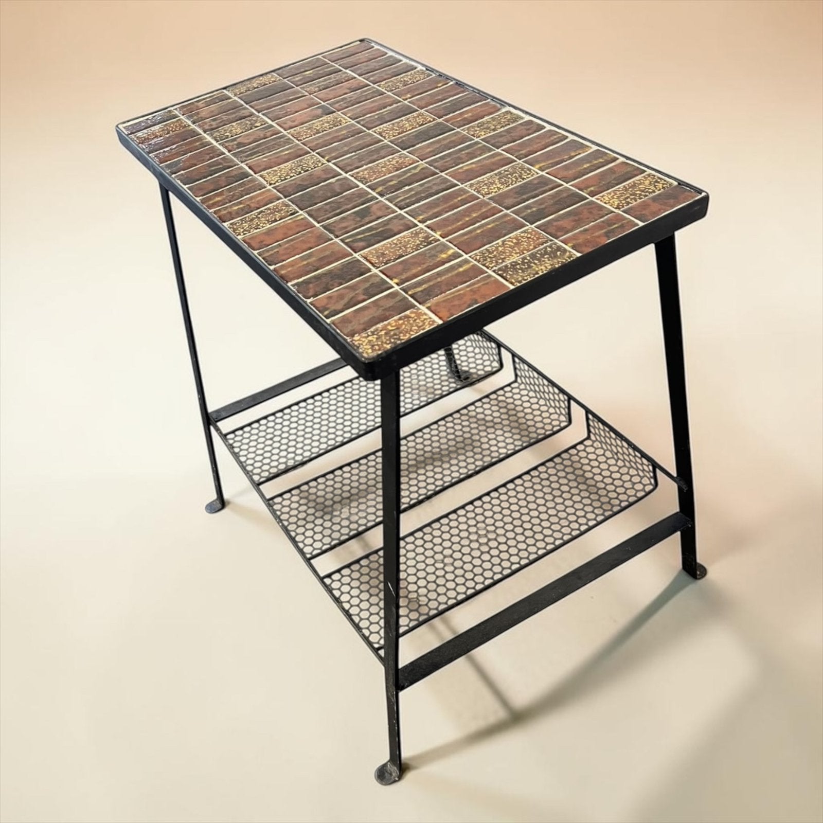 Table d'appoint vintage / porte plante, Enlèvement ou Envoi, Utilisé