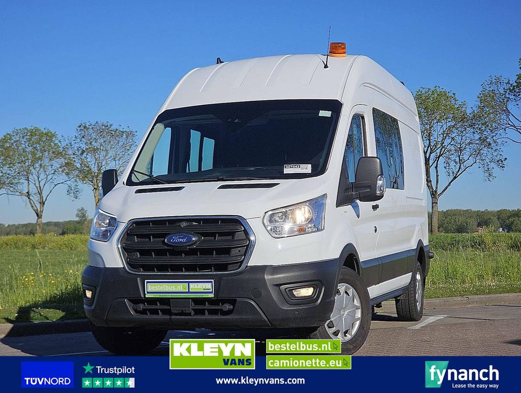 Ford TRANSIT 2.0 L3H3 Dubbele Cabine!, Autos, Achat, Entreprise, Boîte manuelle, Diesel