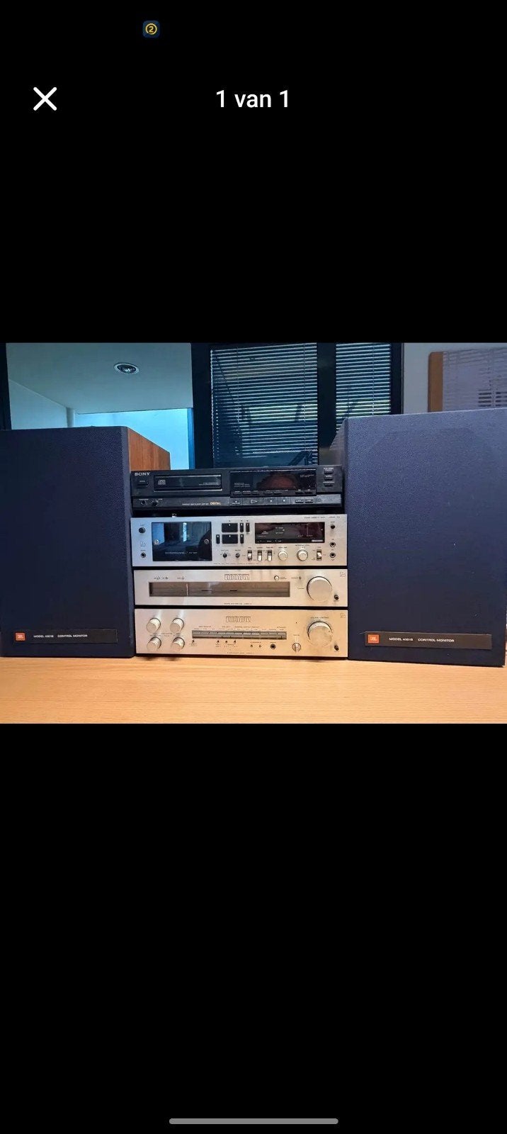 luxman hifi set met JBL boxen, TV, Hi-fi & Vidéo, Enlèvement ou Envoi