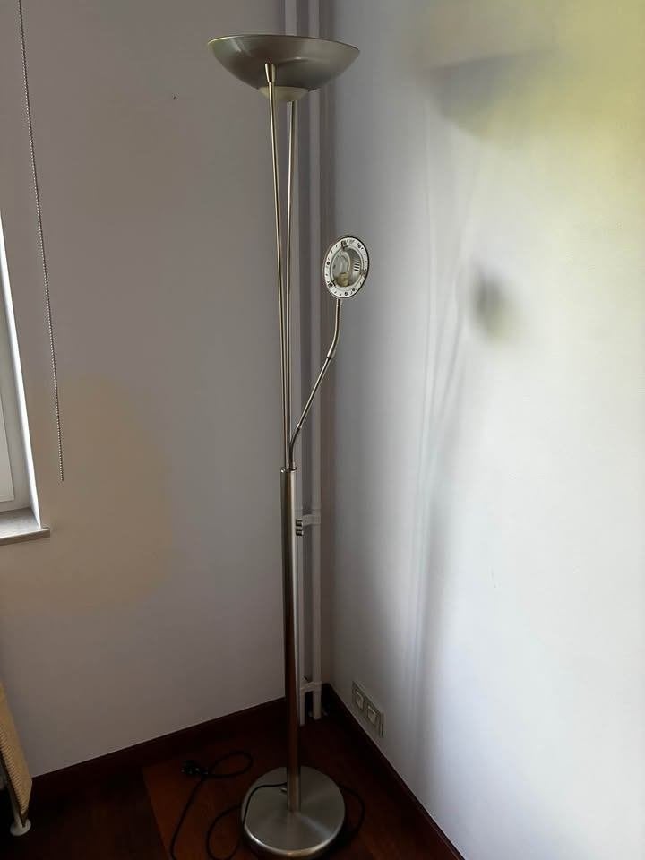 Lampadaire halogène Massive liseuse orientable variateur, Maison & Meubles, Enlèvement, Utilisé