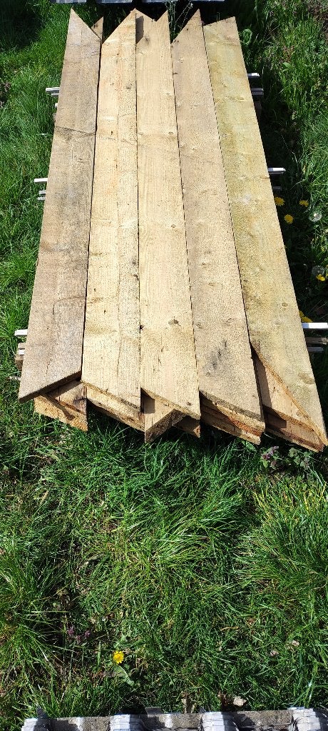 22 spanten 15cm op 3,2cm en 240cm lang 6 euro stuk, Bricolage & Construction, Bois & Planches, Planche, 200 à 250 cm, Comme neuf