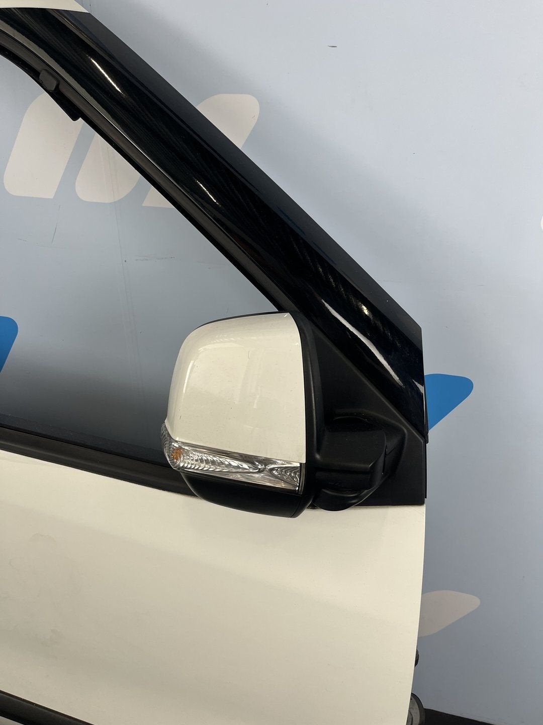 Voorportier rechts Fiat Doblo wit met spiegel 52122944, Auto-onderdelen, Gebruikt, -, Deur, -