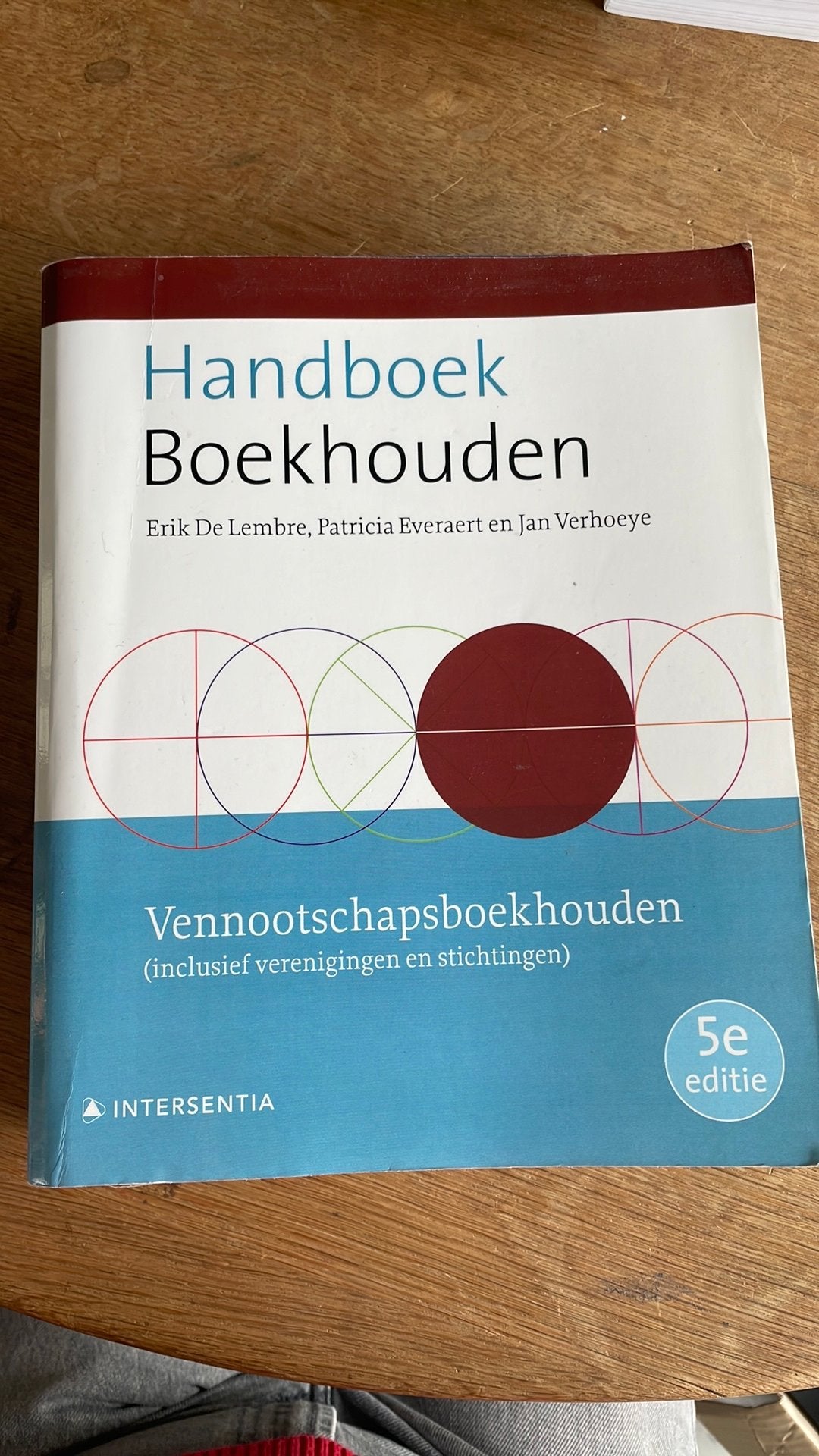Handboek Boekhouden - Vennootschapsboekhouden (vijfde editie, Boeken, Ophalen of Verzenden, Erik De Lembre; Patricia Everaert