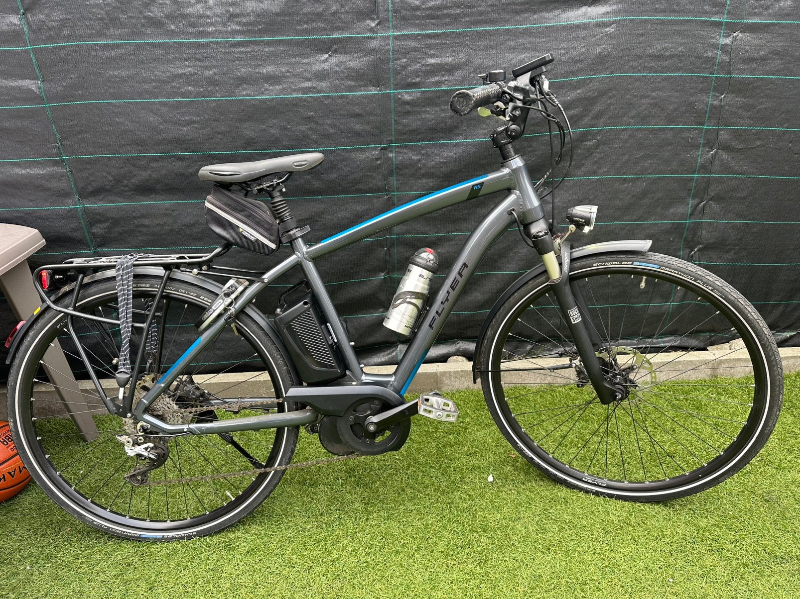 Elektrische herenfiets flyer, Enlèvement, Comme neuf, 28 pouces