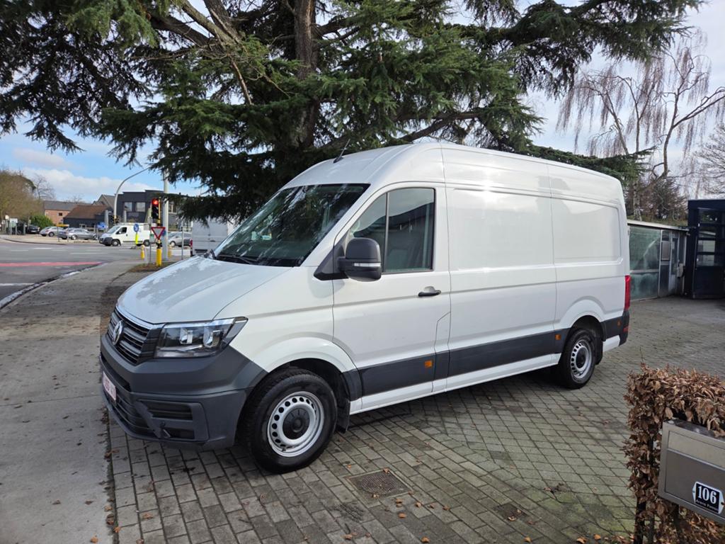 Volkswagen Crafter 2.0BiTdi 177pk euro6d-t Automaat, Auto's, Automaat, 4 cilinders, Volkswagen, Leder