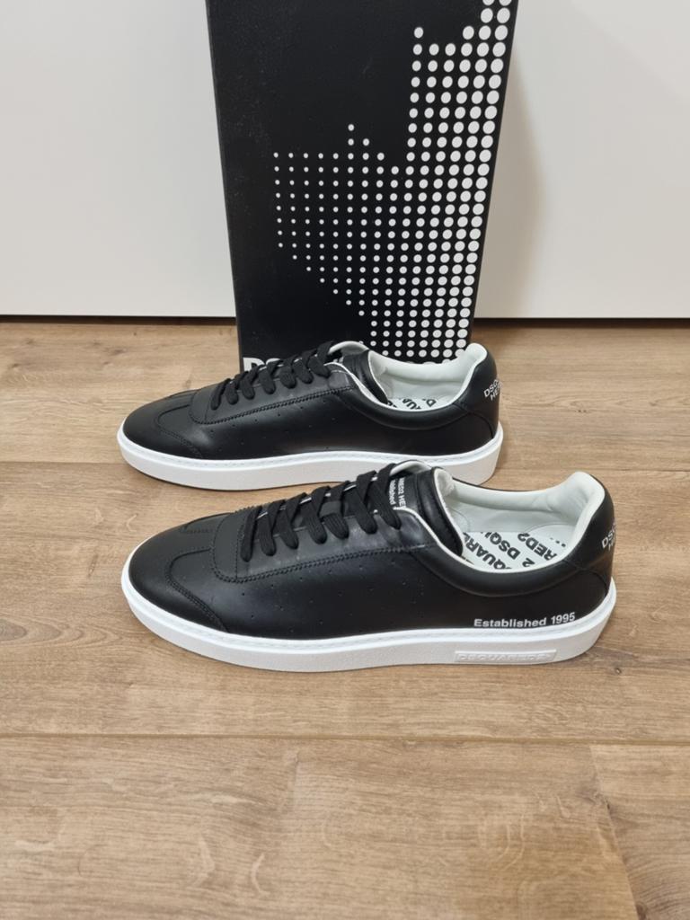 Nieuwe Dsquared2 Rider sneaker 44, Kleding | Heren, Schoenen, Ophalen, Dsquared2, Zwart, Nieuw