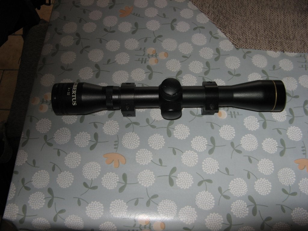 lunette de visée Hubertus 4x32, Enlèvement ou Envoi, Comme neuf