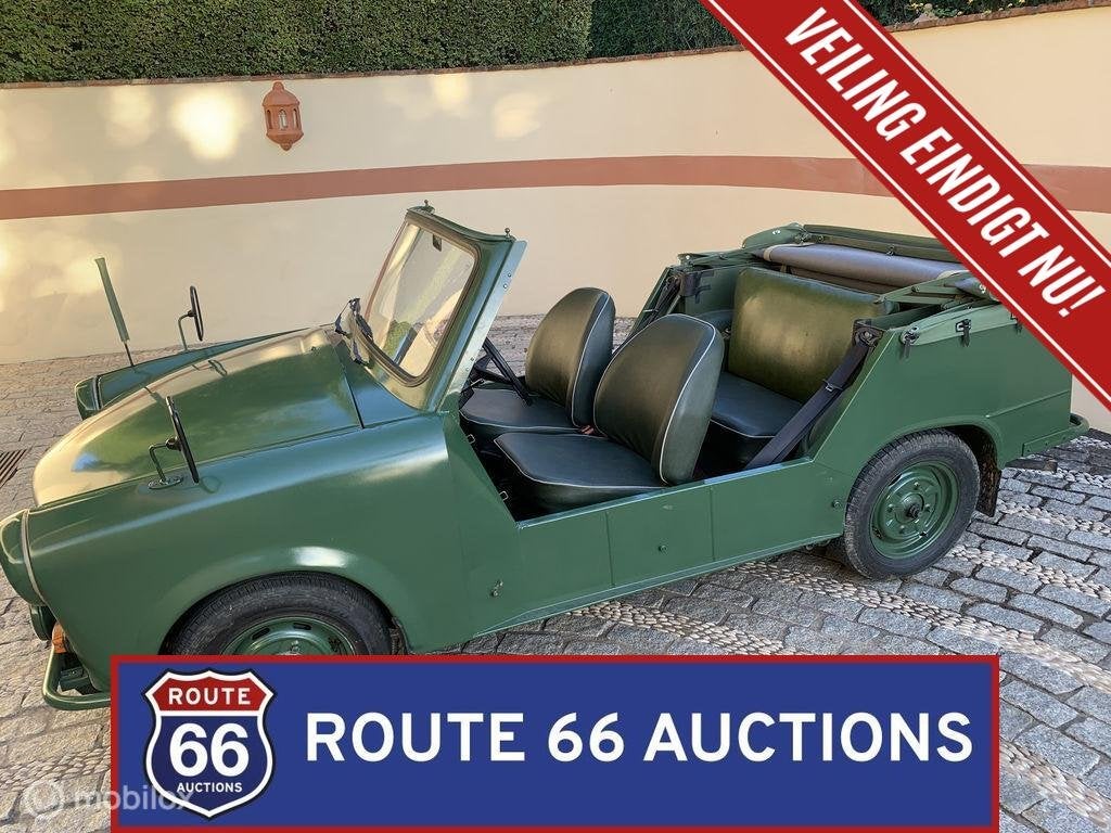 Trabant P601 Kübelwagen | 1960 | Route 66 Auctions, Achat, Entreprise, Boîte manuelle, Essence