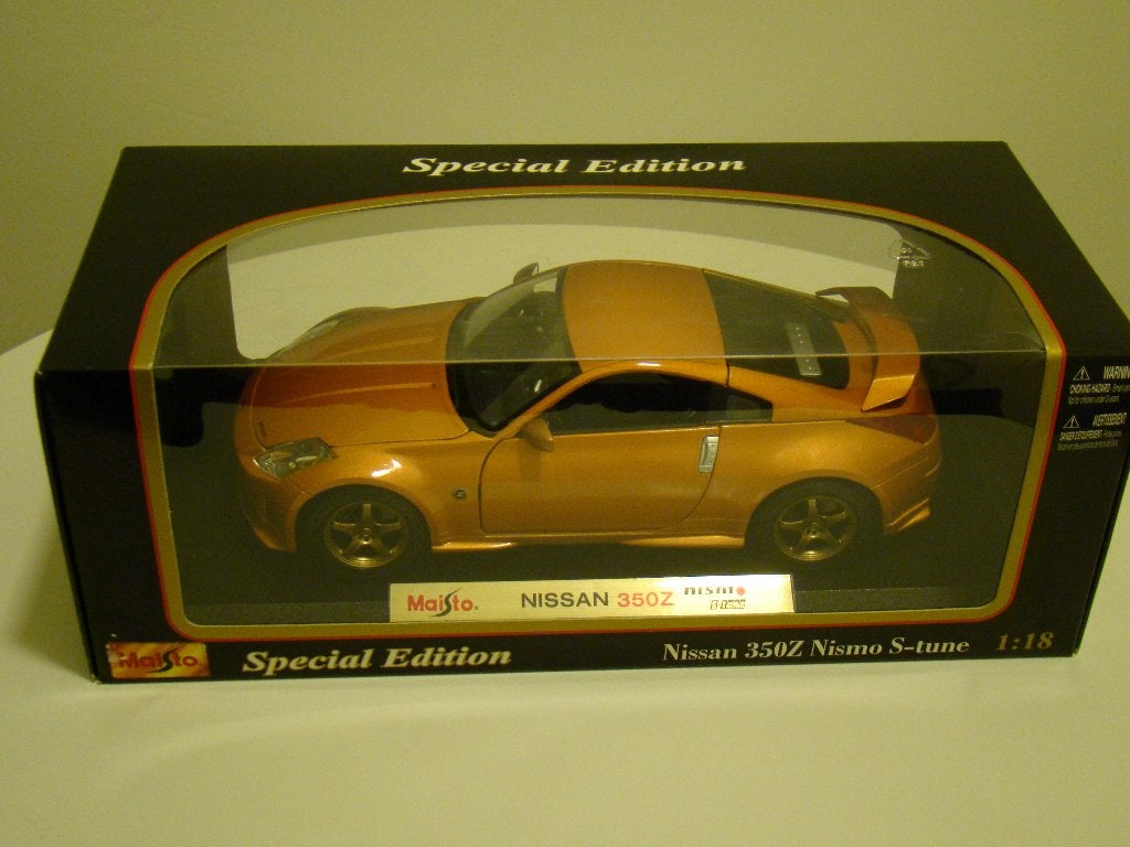 Nissan 350Z Nismo - S - Tune - Schaalmodel - 1:18, Hobby & Loisirs créatifs, Enlèvement, Neuf, Voiture, Maisto