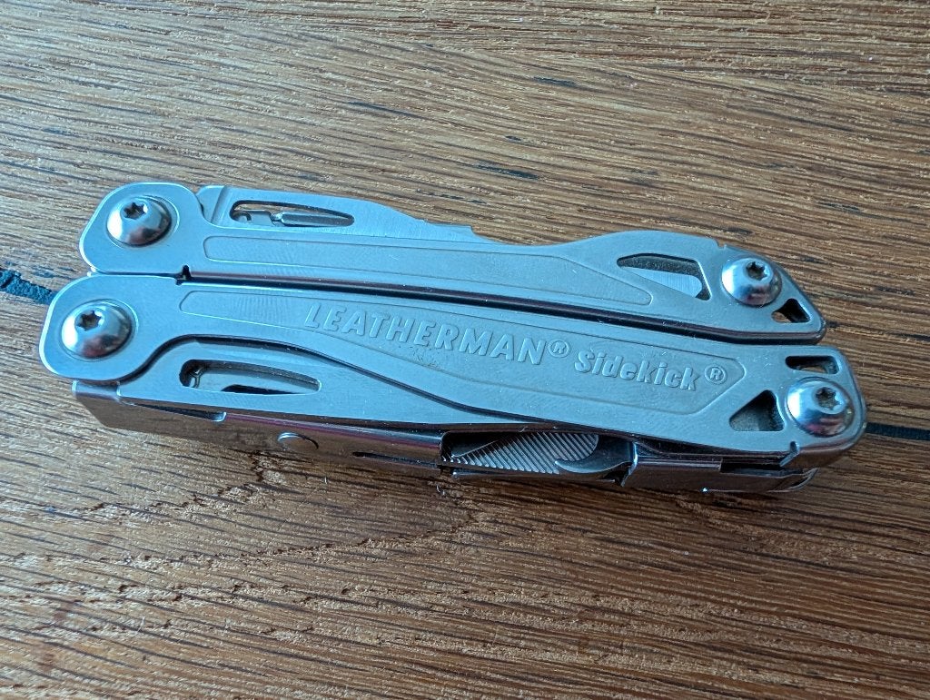 Outil multifonctions Leatherman Sidekick, Caravanes & Camping, Outils de camping, Comme neuf, Enlèvement ou Envoi
