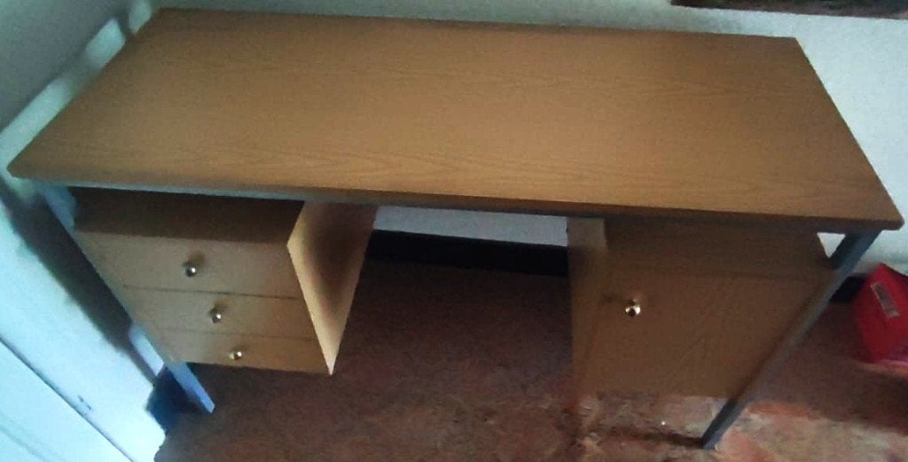 Bureau, Huis en Inrichting, Ophalen, Gebruikt, 50 cm, 120 cm