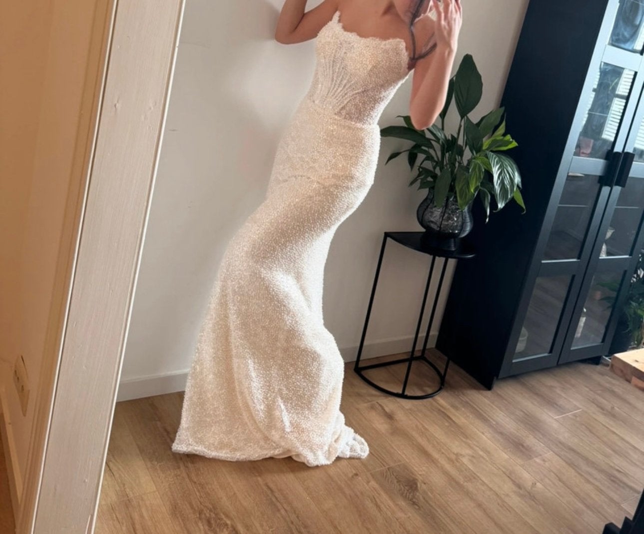 Robe de mariée sirène perlée - Dream Wedding - Taille 36/38, Kleding | Dames, Trouwkleding en Trouwaccessoires, Ophalen of Verzenden