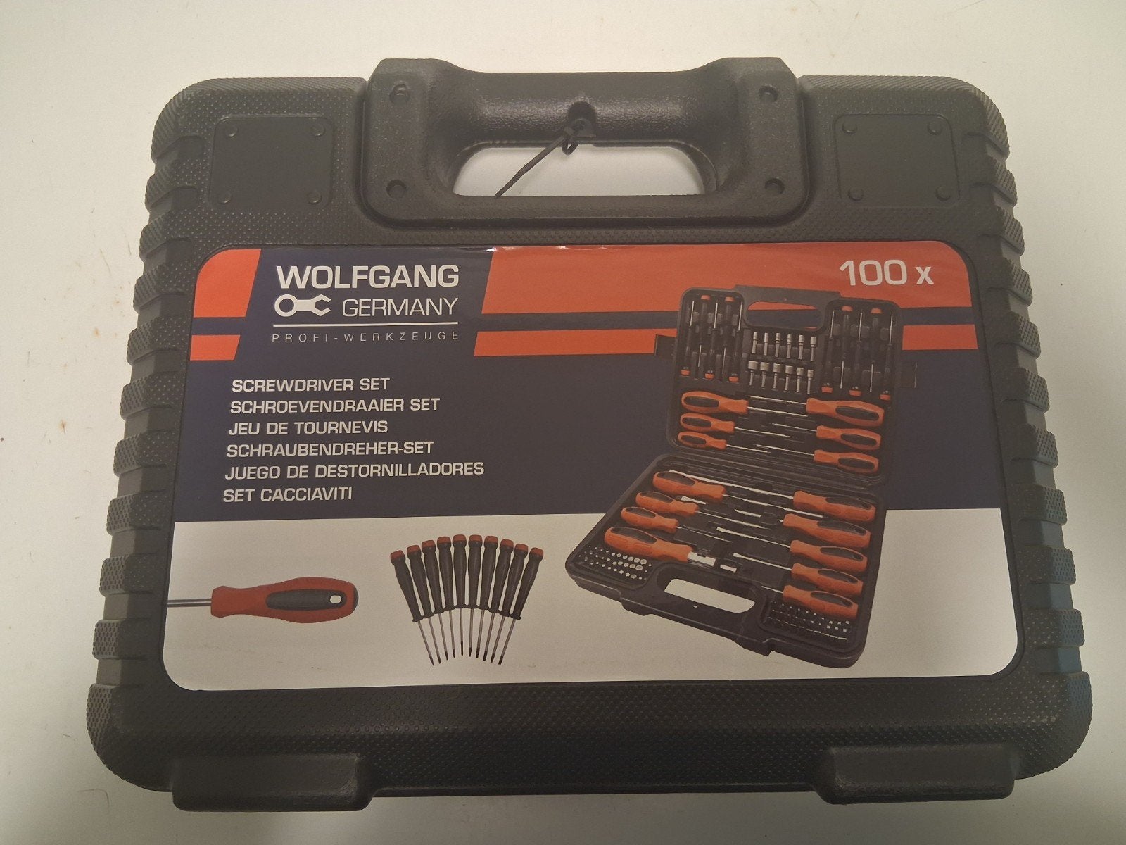 Schroevendraaier set van 100 stuks, Doe-het-zelf en Bouw, Gereedschap | Handgereedschap, Ophalen, Schroevendraaier