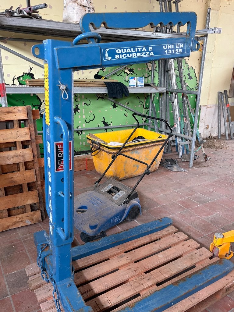 Pallethaak, Ophalen, Gebruikt