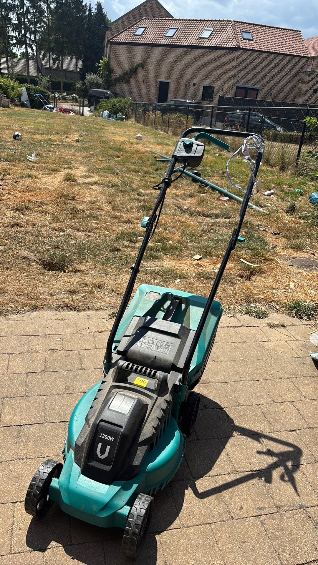 Grasmaaier, Tuin en Terras, Grasmaaiers, Ophalen, Gebruikt, Elektrische grasmaaier, Elektrische starter