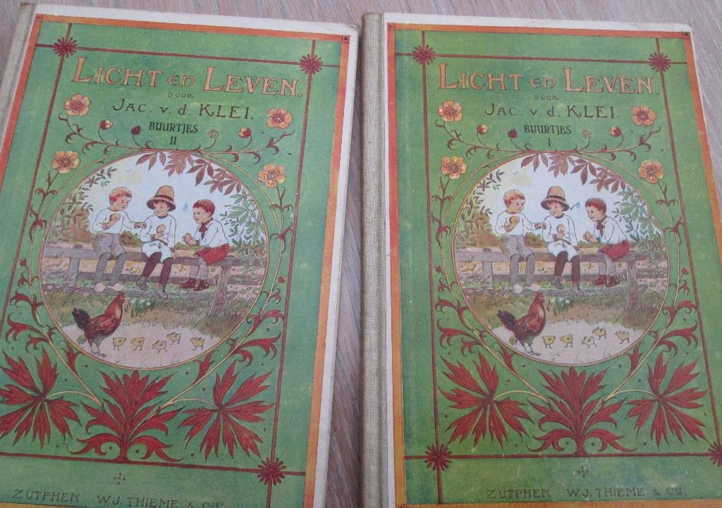 Oude leesboekjes "Licht en leven " 1953, Ophalen of Verzenden