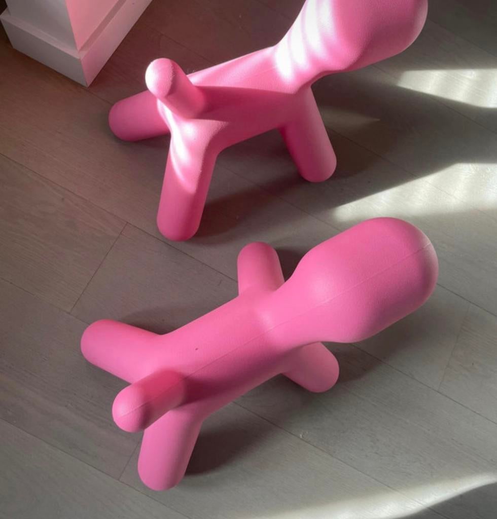 Roze M kinderzitjes van magis, Kinderen en Baby's, Kinderstoelen, Ophalen