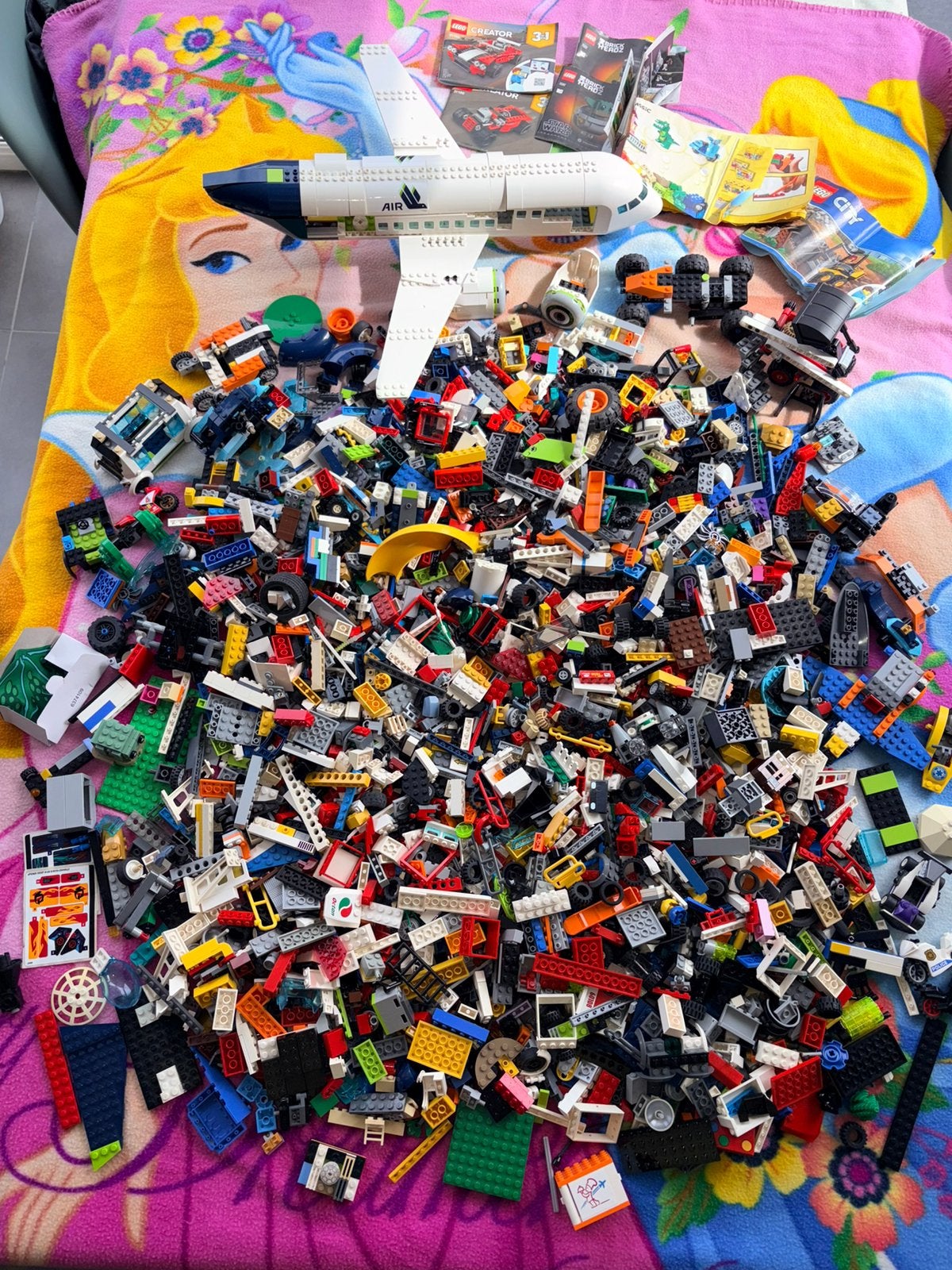 Groot en gevarieerd lot LEGO blokken / bouwsets + figuren, Kinderen en Baby's, Speelgoed | Duplo en Lego, Lego, Ophalen of Verzenden