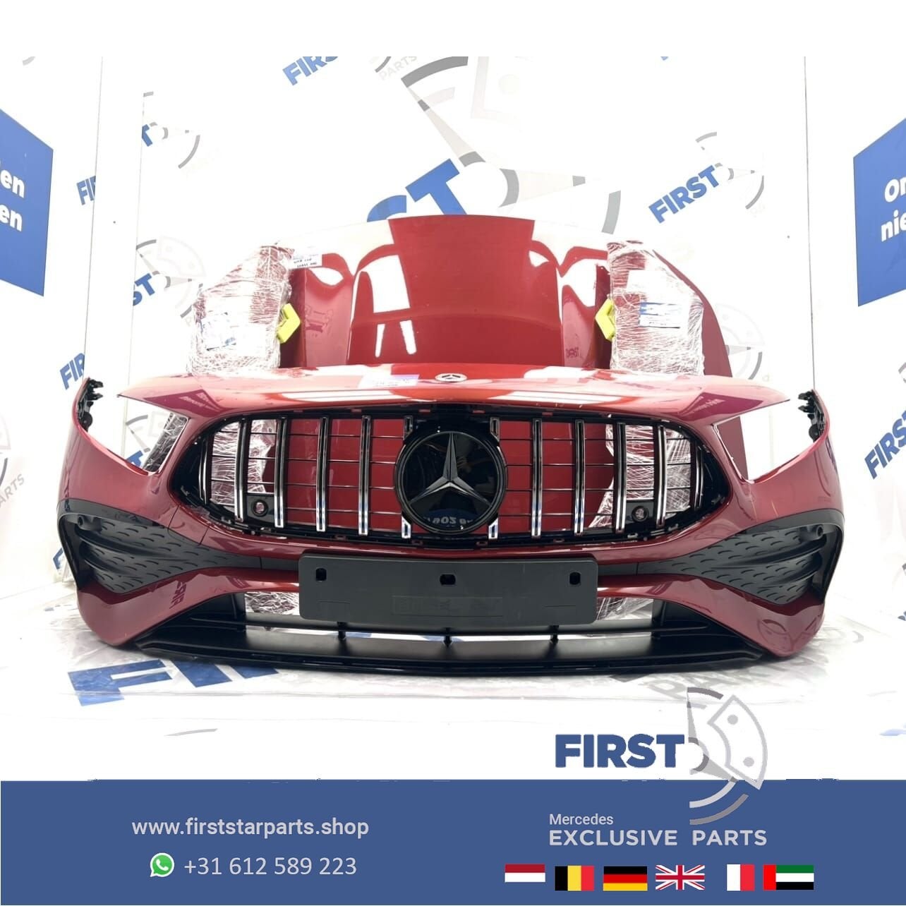 W177 V177 A KLASSE FACELIFT AMG VOORKOP ROOD 2022-2026 origi, Utilisé, -, Avant, -