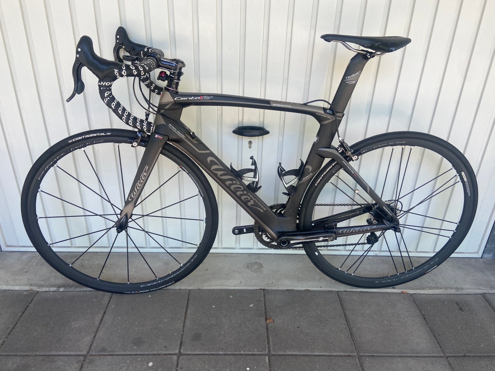 Wilier Cento Air full carbon maat S, Fietsen en Brommers, Ophalen, Zo goed als nieuw, Carbon