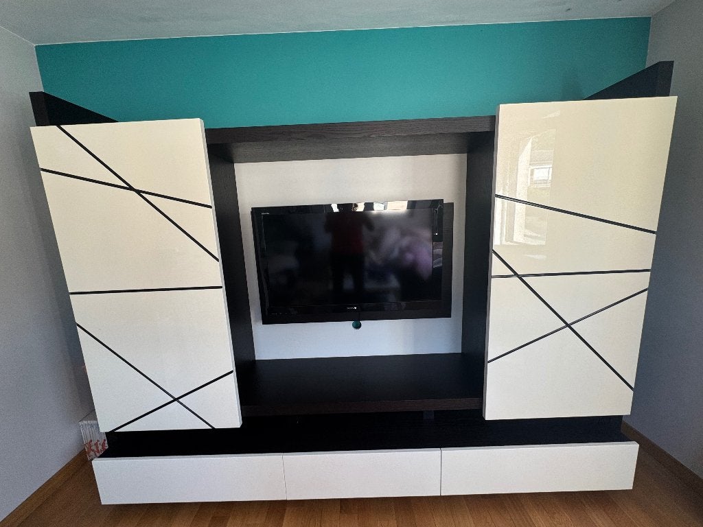 Meuble télé, Enlèvement, Utilisé, 200 cm ou plus, 200 cm ou plus