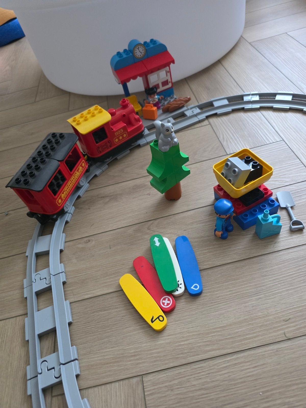 lego duplo trein, Ophalen