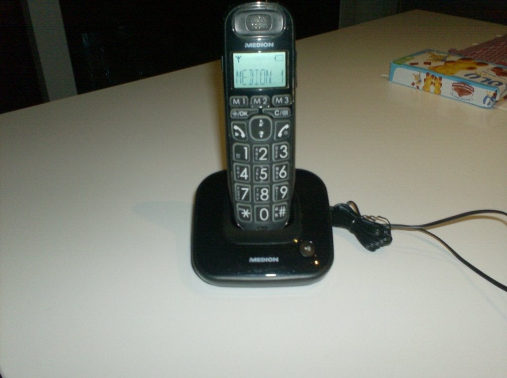 draagbare telefoon medion, Ophalen of Verzenden, Zo goed als nieuw, 1 handset
