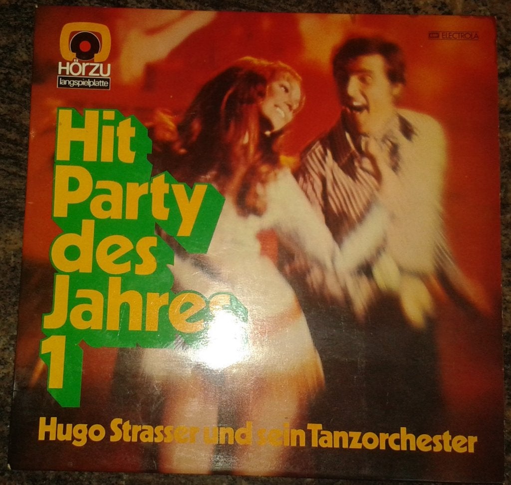 LP - Hugo Strasser - En excellent état, Comme neuf, Enlèvement, Housse de protection extérieure, LP