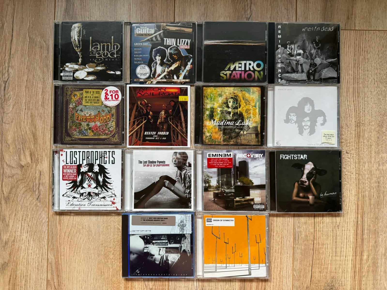 Huge CD Bundle – Muse, Eminem, Kings of Leon & More, Enlèvement ou Envoi, Utilisé, Metal, Album