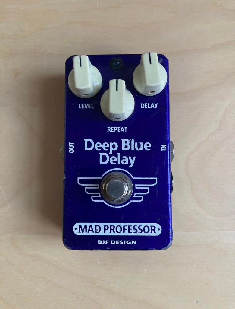 Mad Professor Deep Blue Delay - Handwired/BJF eerste editie, Muziek en Instrumenten, Effecten, Gebruikt, Delay of Echo, Ophalen of Verzenden