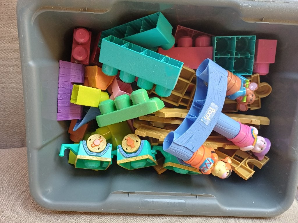 megablocks winny de pooh, Ophalen of Verzenden, Gebruikt, Megabloks