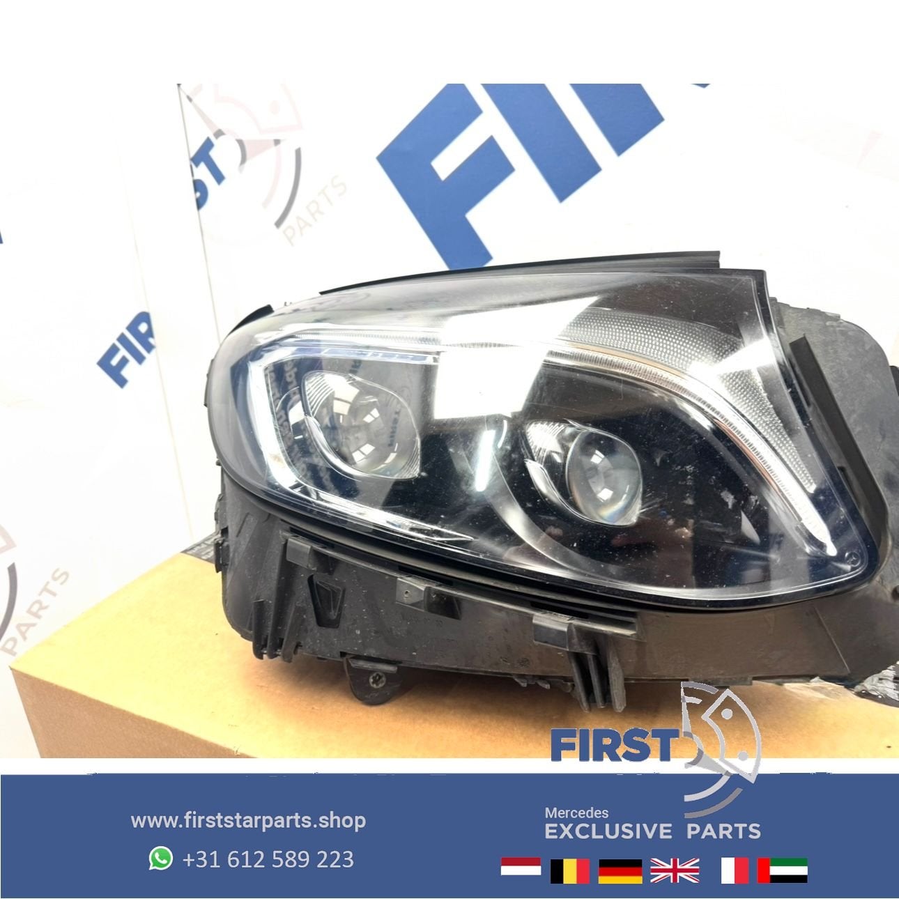 W253 C253 GLC PRE FACELIFT LED ILS KOPLAMP RECHTS Origineel, Utilisé, -, -, Enlèvement ou Envoi
